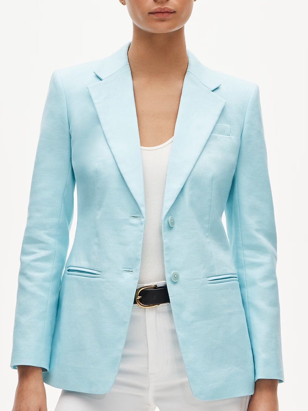 J. Crew Margeaux blazer in stretch linen blend